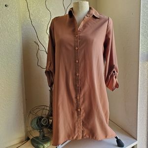 Sweet Rain Buttoned Tunic